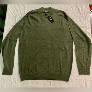 Vintage‎ Peletti (Mens 3XL) Lana Collezione Merino Wool Sweater  Color Green